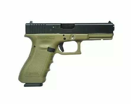 Glock 17 GEN3 OLIIVI 9mm Pistooli - Itselataavat pistoolit - 4191 - 1