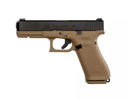 Glock 17 GEN5 FR Coyote 9mm Pistooli - Itselataavat pistoolit - 65363 - 4