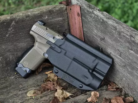 Canik BGS Malin pistoolikotelo PID valopaikalla + Mid Ride vyökiinikkeellä - Kitkalukitteiset pistoolikotelot - ML-CANIK-PID-BLK - 2