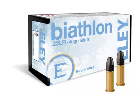 22lr Eley Biathlon Club 40gr 50kpl - 22 LR Standard Velocity patruunat - 03130 - 1