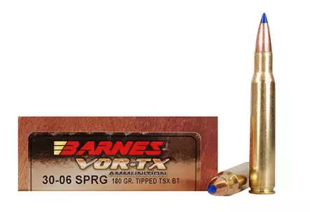 30-06 Barnes VOR-TX euro 180gr TTSX BT 20kpl - 30-06 Spring. -kiväärinpatruunat - 124160 - 2
