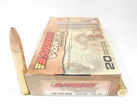 BARNES 458 Win Mag 450gr TSX FB - Muut kiväärin patruunat - 124220 - 2
