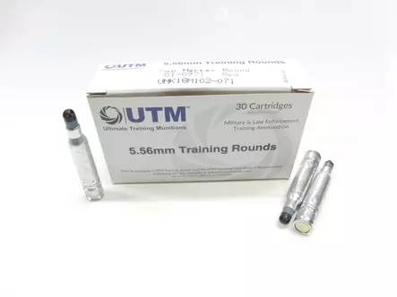 UTM 5.56 UTM UTX MMR Practice Cartridge for Rifles 30 pcs - Non-lethal, rifle - 01-0971 - 1