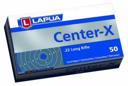 22lr Lapua Center-X - 22 LR Standard Velocity patruunat - 420163 - 1