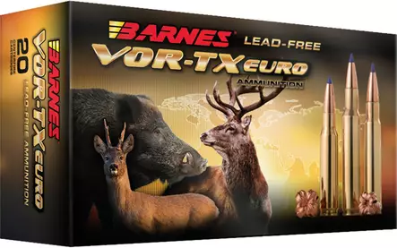 9,3x62 BARNES VOR-TX Euro 250gr TTSX 20kpl - 9,3x62 -kiväärinpatruunat - 124170 - 1