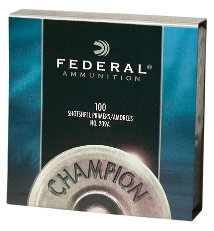 Federal 209A Shotgun Primer 100 pcs - Shotgun primers - 191075 - 1
