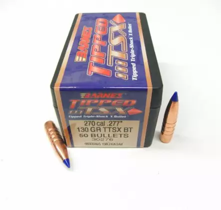 .270 Barnes 130gr TTSX BT Luoti 50kpl - Muut kiväärin luodit - 30276 - 1