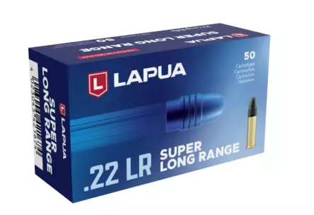 22lr Lapua Super Long Range 50kpl - 22 LR Standard Velocity patruunat - 420167 - 1
