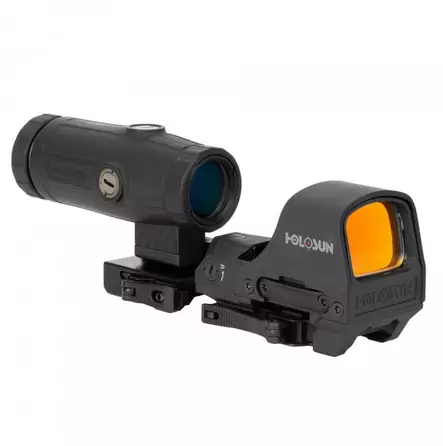 Holosun HS510C + HM3X, red dot and 3x magnifier package - Open reflex red dot sights - HS510C-HM3X-SET - 2